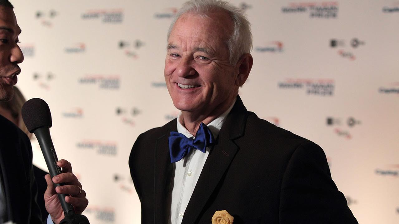 Bill Murray honored as he accepts Mark Twain prize for humor