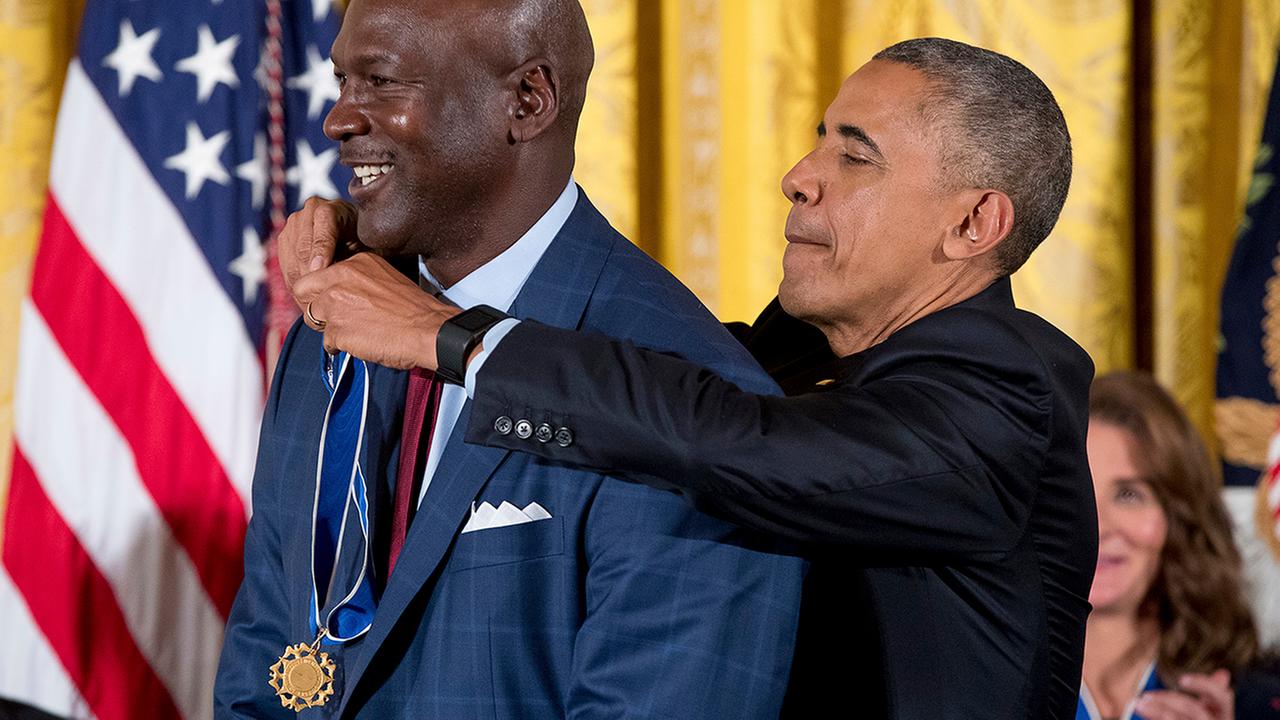 Michael Jordan, Tom Hanks among medal of freedom recipients