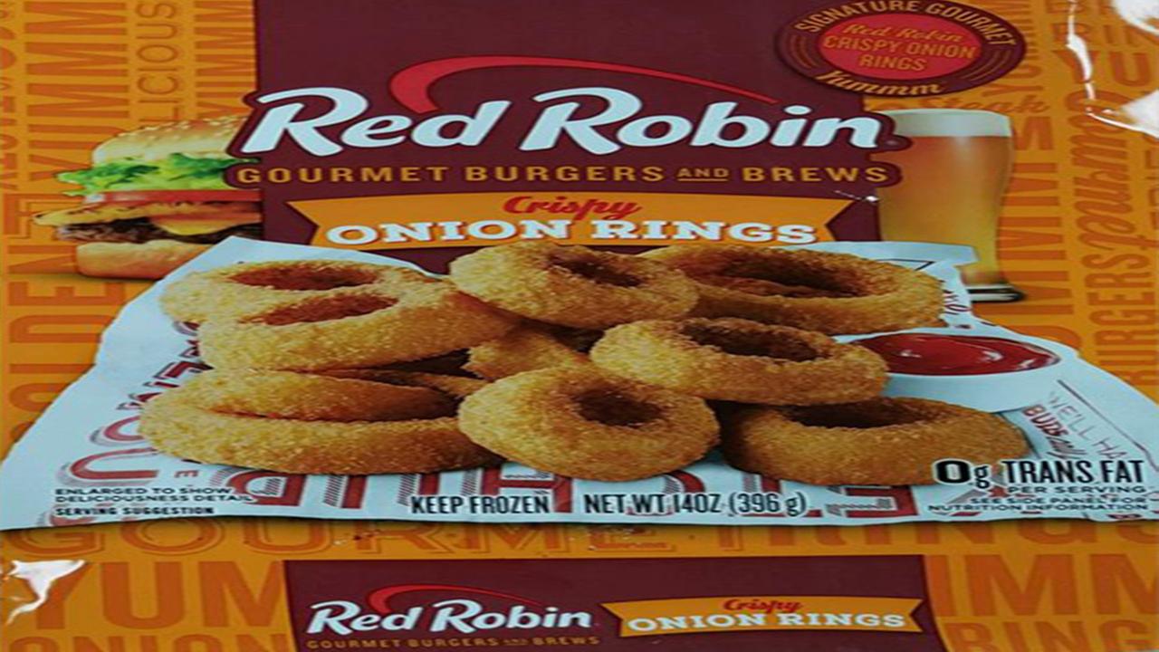 Red Robin Burgers and Brews Crispy Onion Rings recalled