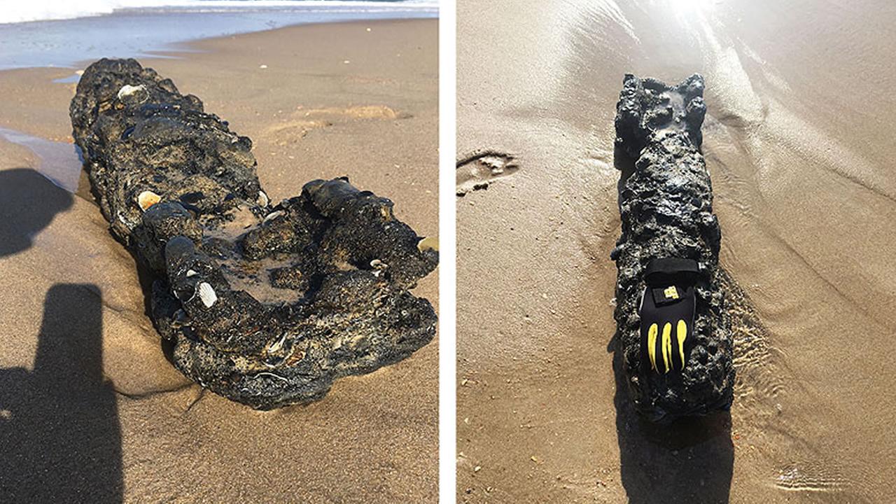 Navy explosives group responds to investigate object on new NC island