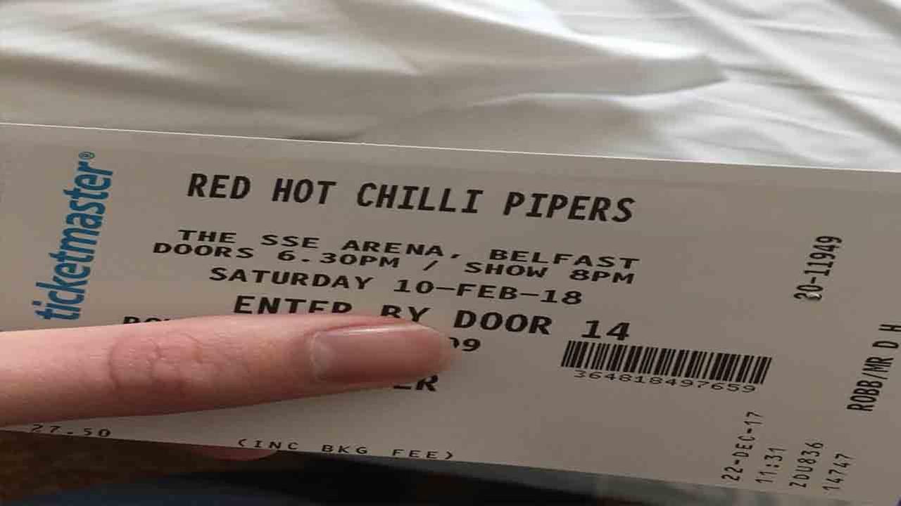 Man Mistakenly Buys Tickets To 'Red Hot Chilli Pipers' Concert Man Mistakenly Buys Tickets To 'Red Hot Chilli Pipers' Concert