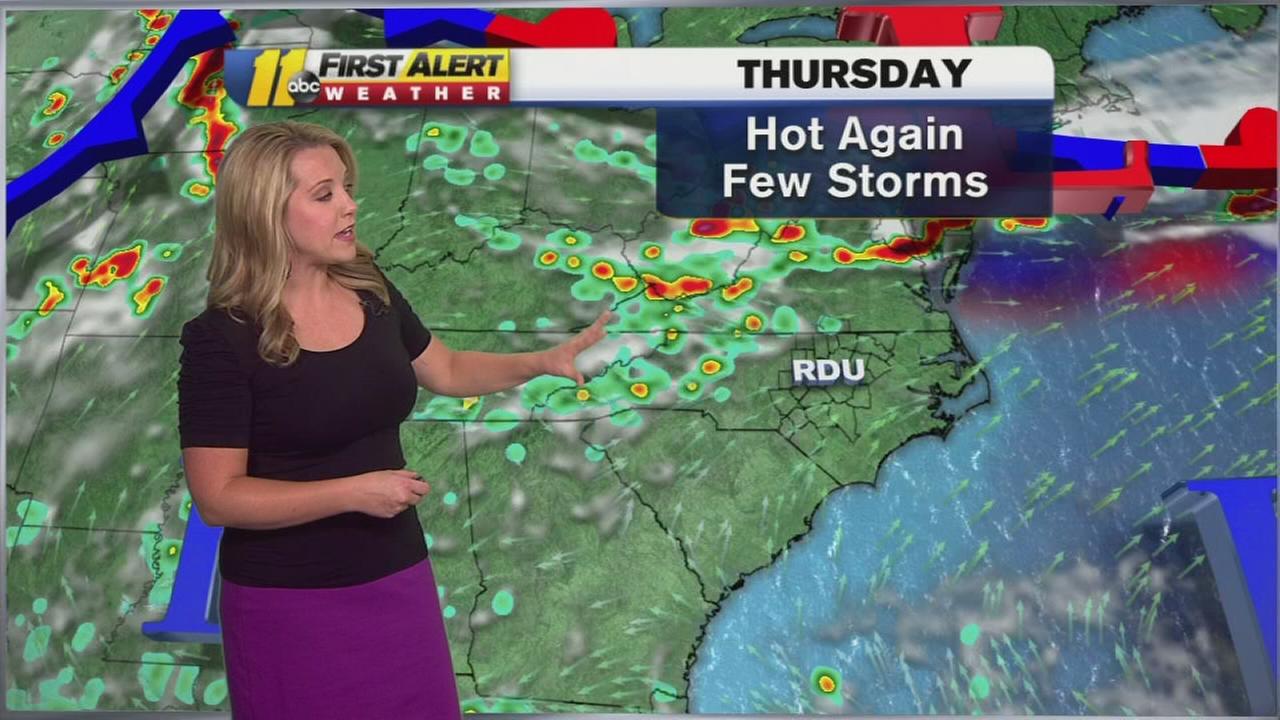 channel 11 weather live hourly