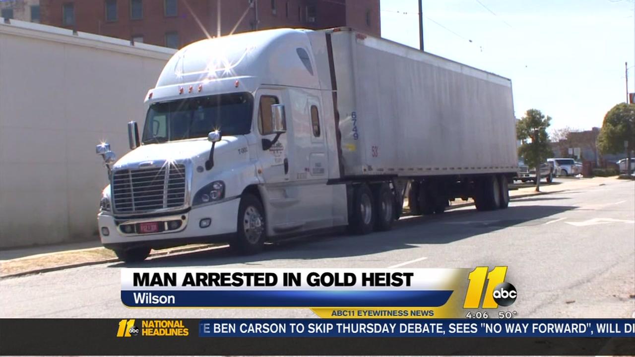 FBI reveals details of 4.8M North Carolina gold truck robbery