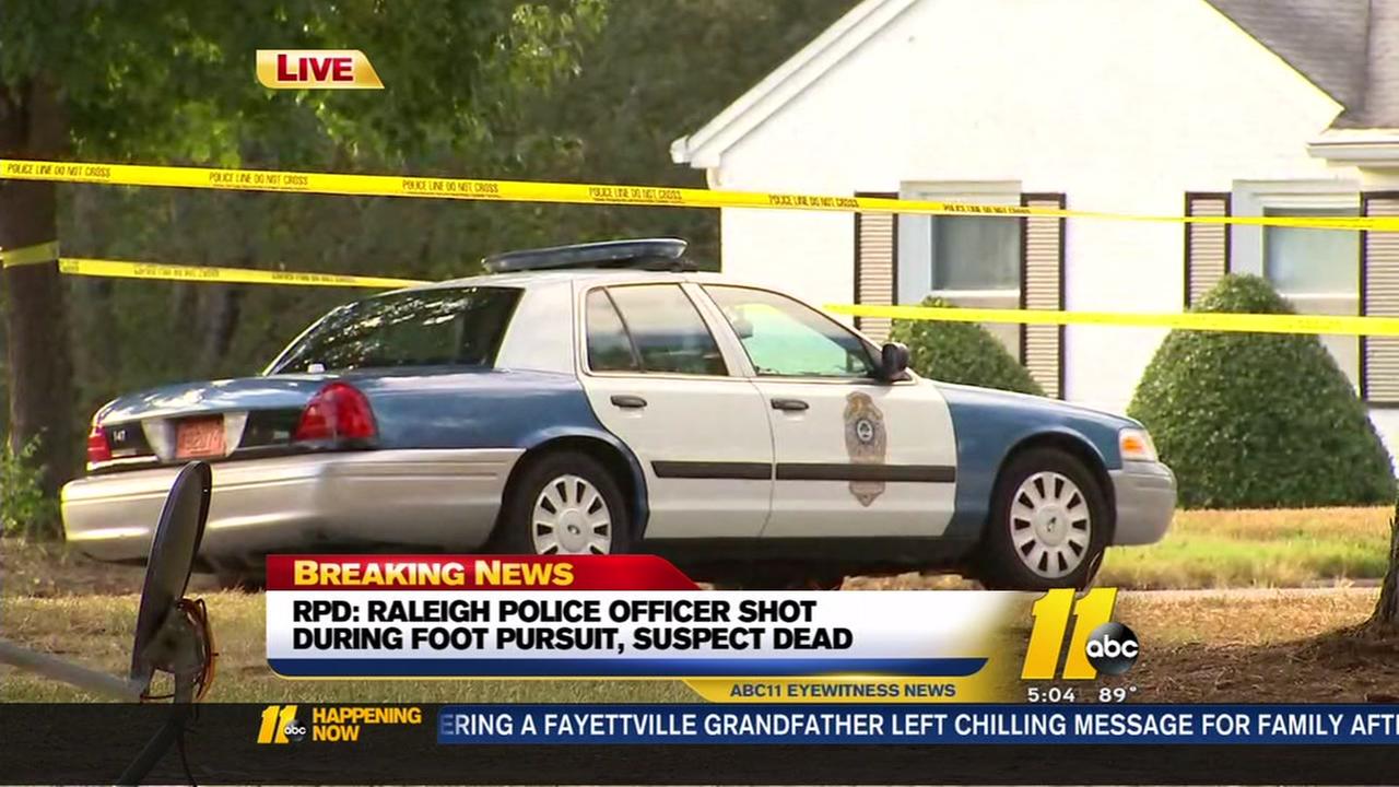Police officer shot in Raleigh, suspect killed - WTVD-TV
