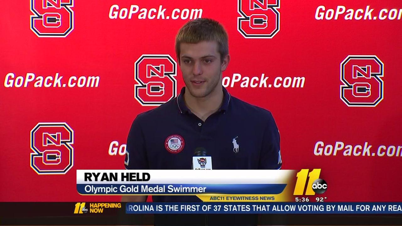 NC State's Held talks about life-changing Olympics gold - WTVD-TV