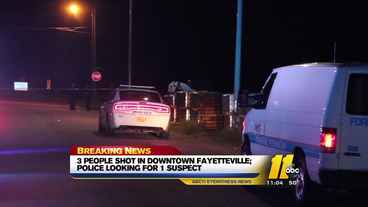 Police: Man shot three people in downtown Fayetteville - WTVD-TV