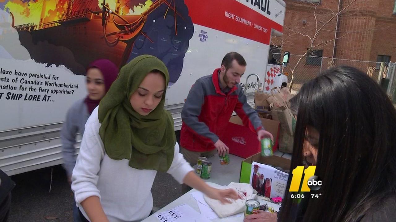 Annual food drive in Raleigh honors slain students - WTVD-TV
