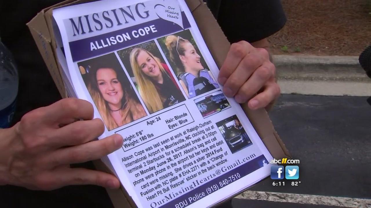 Missing RDU employee Allison Cope found alive