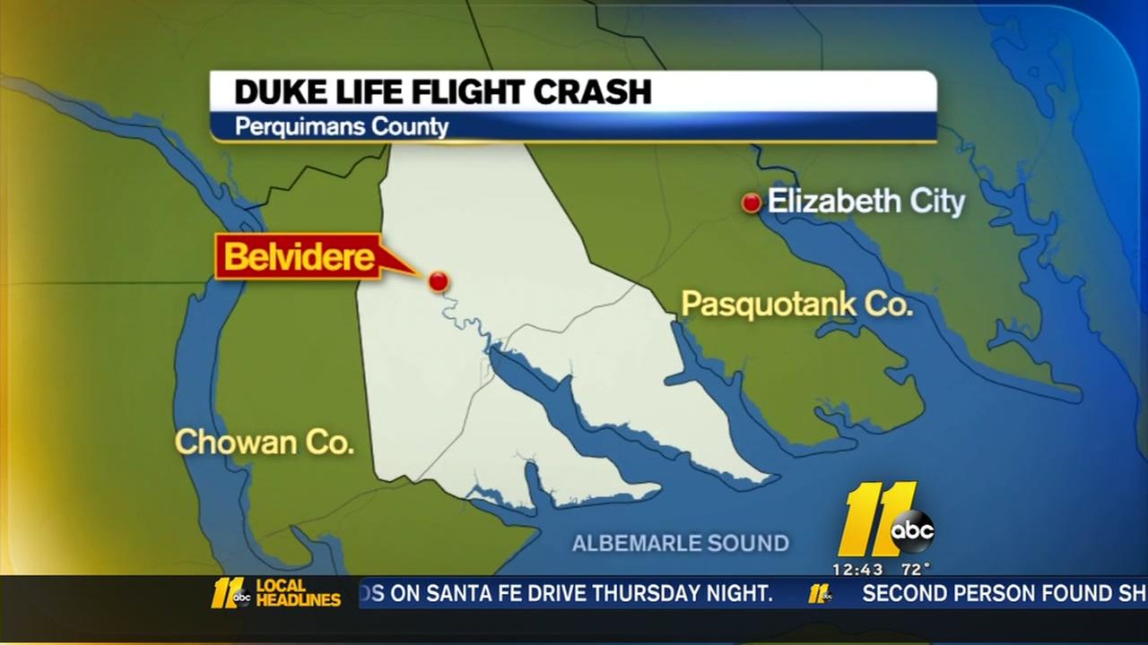4 people dead after a Duke Life Flight helicopter crashes in eastern