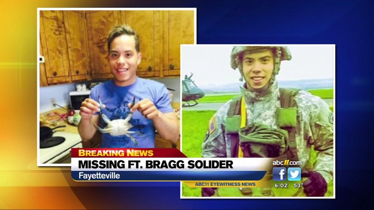 Fort Bragg Soldier Reported Missing