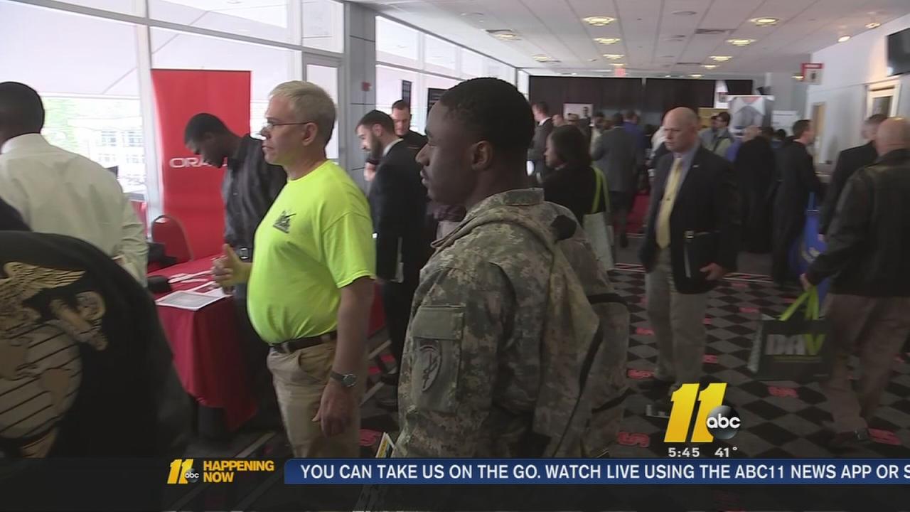 Military job fair held in Raleigh Military job fair held in Raleigh