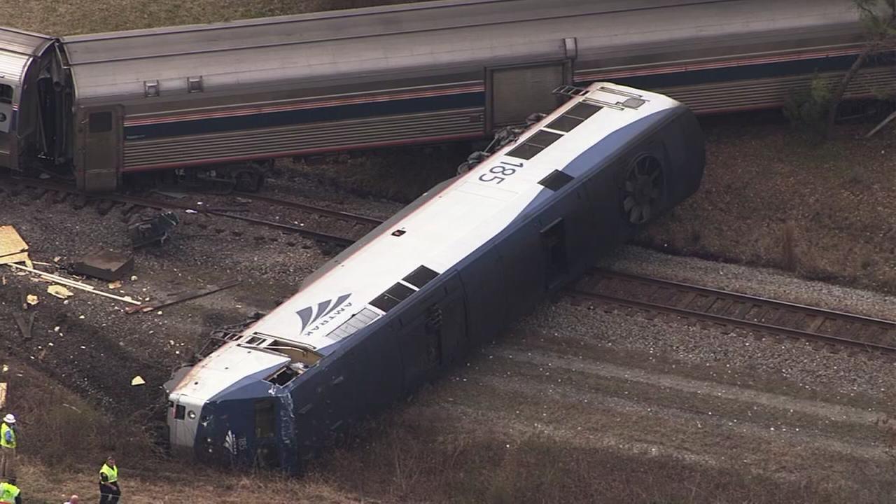 Amtrak Train Derails After Slamming Into Truck In North Carolina 