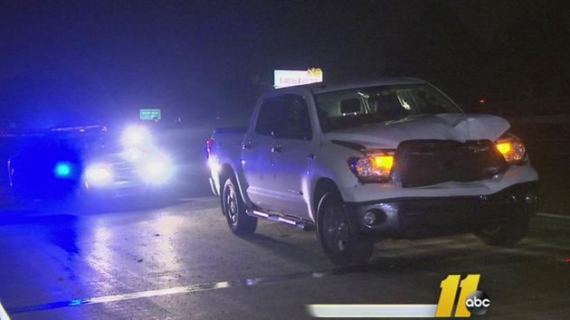 Pedestrian hit and killed on I-40 in Wake County