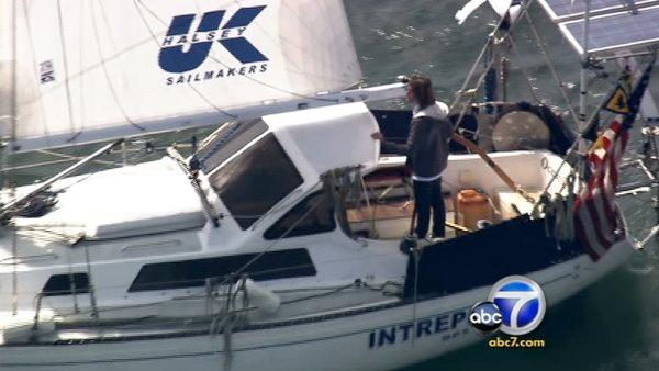 Teen returns after sailing around world