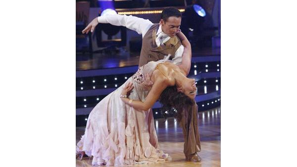 Mark Dacascos and Lacey Schwimmer on 'Dancing With the Stars,' Sept. 21, 2009