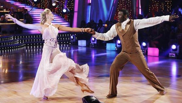 Michael Irvin and Anna Demidova on 'Dancing With the Stars,' Sept. 21, 2009