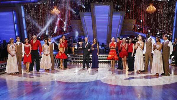 Male contestants on 'Dancing With the Stars,' Sept. 21, 2009