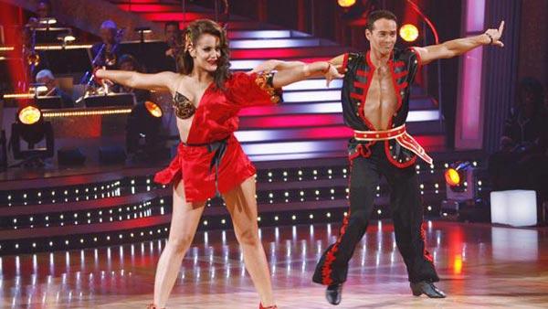 Mark Dacascos and Lacey Schwimmer on 'Dancing With the Stars,' Sept. 21, 2009