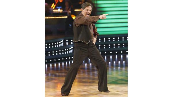 Tom DeLay and Cheryl Burke on 'Dancing With the Stars,' Sept. 21, 2009