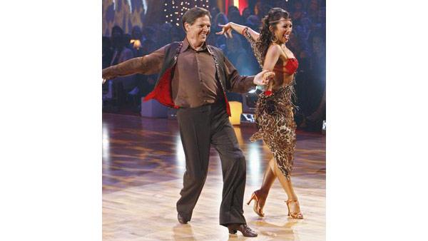 Tom DeLay and Cheryl Burke on 'Dancing With the Stars,' Sept. 21, 2009