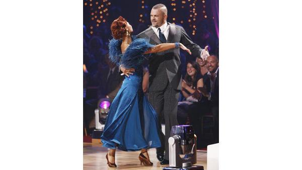 Chuck Liddell and Anna Trebunskaya on 'Dancing With the Stars,' Sept. 21, 2009