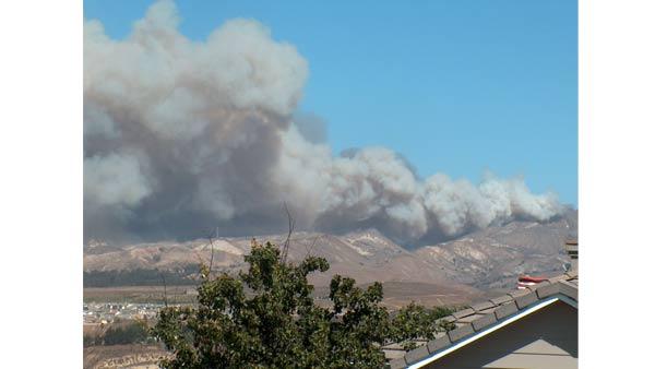 Brush fire breaks out in Ventura County