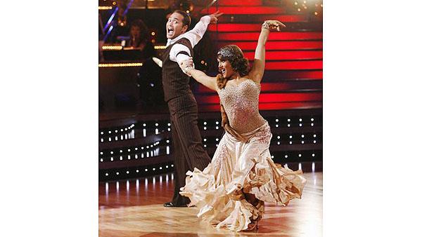 Mark Dacascos and Lacey Schwimmer perform on 'Dancing With the Stars,' Sept. 28, 2009