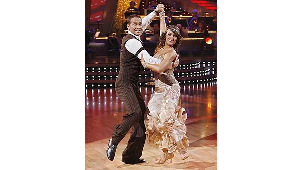 Mark Dacascos and Lacey Schwimmer perform on 'Dancing With the Stars,' Sept. 28, 2009