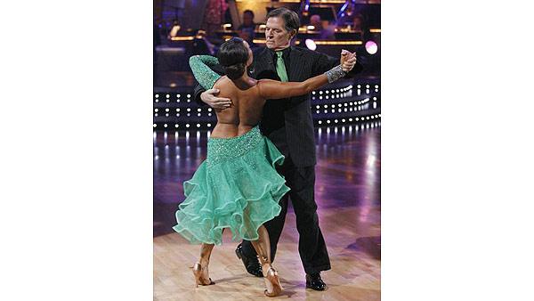 Tom DeLay and Cheryl Burke perform on 'Dancing With the Stars,' Sept. 28, 2009