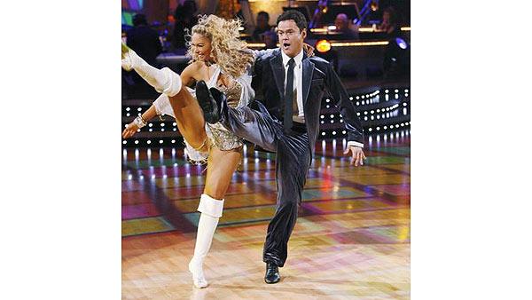 Donny Osmond and Kym Johnson perform on 'Dancing With the Stars,' Sept. 28, 2009