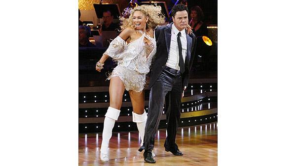 Donny Osmond and Kym Johnson perform on 'Dancing With the Stars,' Sept. 28, 2009