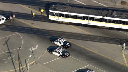 Metro Blue Line train accidnet in Watts