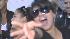 Hundreds of Lady Gaga fans wait to meet star