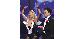 Donny Osmond and Kym Johnson dance the first...