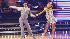 Donny Osmond and Kym Johnson dance the first...