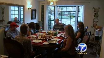 Sgt. Neil Avants plane touched ground on Friday just in time to celebrate Thanksgiving with his family