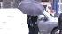 The recent storm grazed the Long Beach area with light rain, and residents have so far escaped any serious problems.