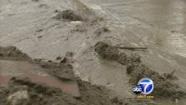 Hundreds of burn area residents were still out of their homes, as crews try to prep the areas for more rain overnight.