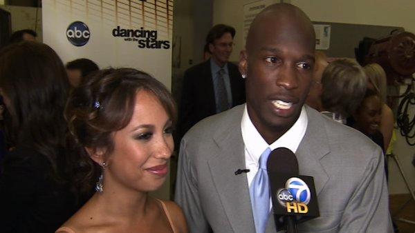Chad Ochocinco and Cheryl Burke talk to On The Red Carpet about week 2 of 'Dancing With the Stars'
