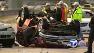 Five people were killed in a rain-related crash on the 5 Freeway in the Newhall Pass, closing all southbound lanes.