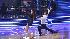 Evan Lysacek and Anna Trebunskaya perform on...