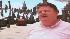 Robbie Coltrane (Rubeus Hagrid) on a snow-coated...