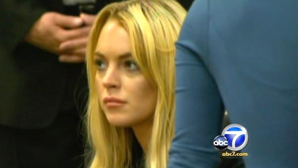 A judge could send actress Lindsay Lohan to jail after her probation revocation hearing in a Beverly Hills courtroom.