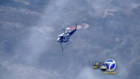 Firefighters contained the last of the three wildfires sparked by lightning during Thursdays storm in Riverside County.