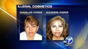Two sisters who allegedly ran an illegal cosmetic injections business are wanted in connection with the death of a customer.