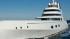 A $300 million yacht was spotted off the coast of Malibu Wednesday.
