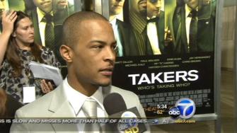 Rapper T.I. and his wife were arrested in West Hollywood after sheriffs deputies smelled marijuana coming from their car.