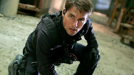 Tom Cruise in a scene from Mission Impossible 3.