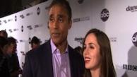 Rick Fox and girlfriend Eliza Dushku talk Dancing With the Stars after his performance on week 7. - Provided courtesy of KABC
