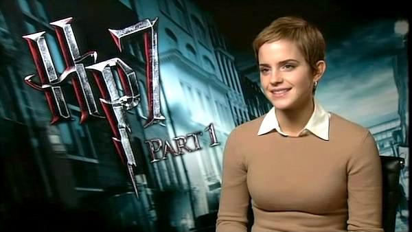 Emma Watson dishes on why she loves the new Harry Potter film and a talks about doing movies versus midterms. - Provided courtesy of KABC Emma Watson dishes on why she loves the new Harry Potter film and a talks about doing movies versus midterms. - Provided courtesy of KABC
